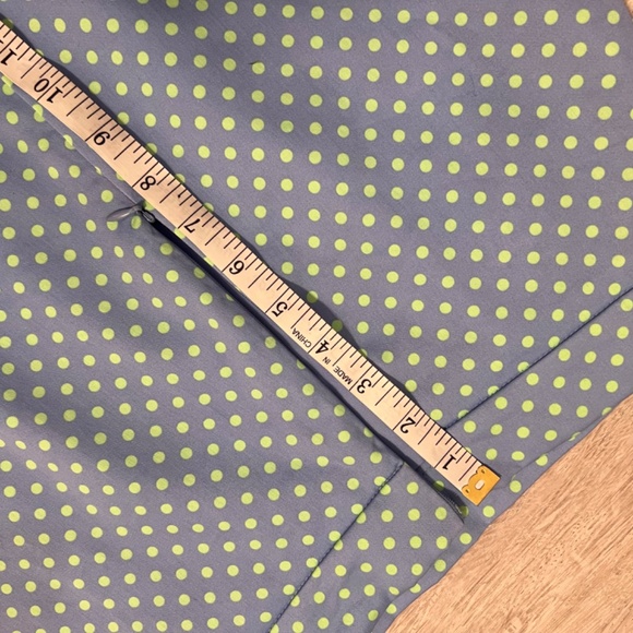 NWT ZARA Polka Dot Slit Front Mini Skirt Size Medium - Picture 14 of 14